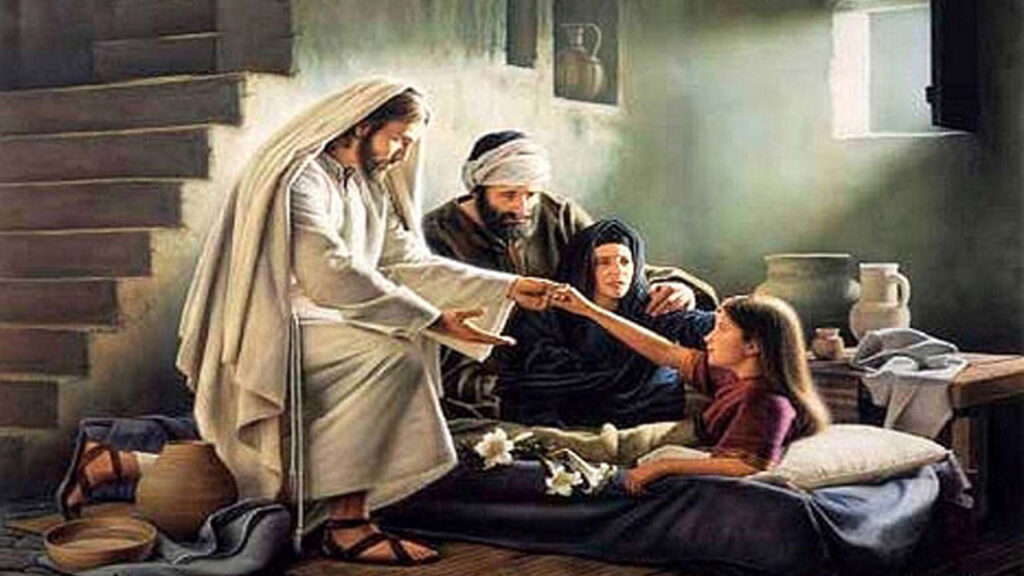 Jesus Raises Jairus’s Daughter From The Dead